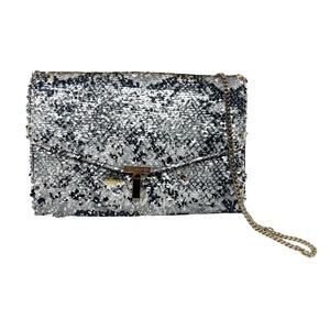 Ted Baker Johanaa snake sequin T-clutch bag NWT
